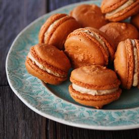 Salted Caramel Macarons