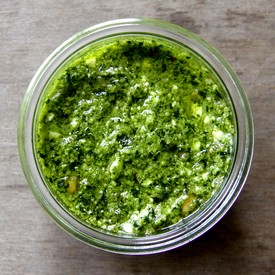 Huacatay Pesto for Raw Veggies