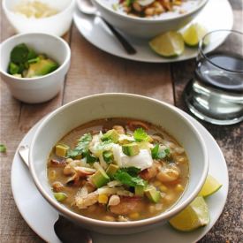 Salsa Verde Chicken Soup