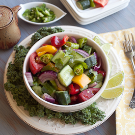 Easy Farmer’s Market Salad