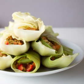 Guilt-Free Vegan Cabbage Rolls