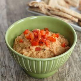 Roasted Red Pepper Hummus