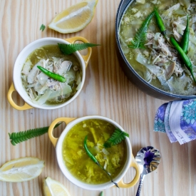 Mexican Chicken & Cabbage Soup