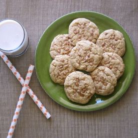 Pupmkin Toffee Cheesecake Cookies