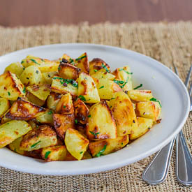 Parmesan Garlic Roasted Potatoes