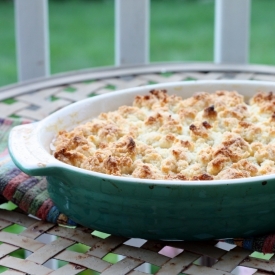 Peach-Drop Biscuit Cobbler