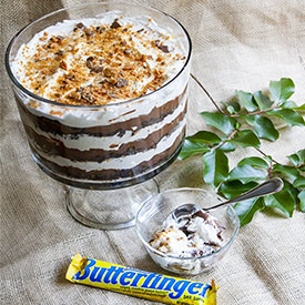 Crowd-pleasing Butterfinger Trifle