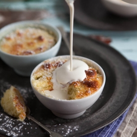 Lime and Coconut Pudding