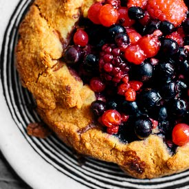 Galette with Berries