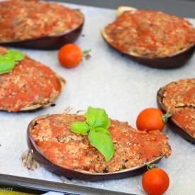 Quinoa and Vegetable Eggplant