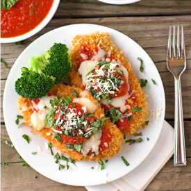 Oven-Baked Chicken Parmesan