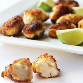 Panko Fried Lobster Bites with Lime