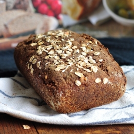 Rye Bread with Coffee and Molasses