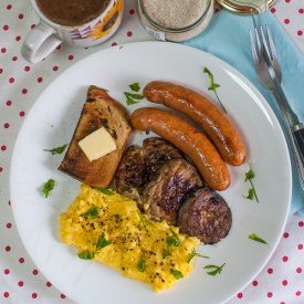 Truffle Scrambled Eggs