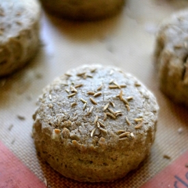 Pumpernickel Biscuits