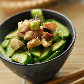 Cucumber and Octopus Salad