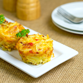 Bacon Hashbrown Muffins