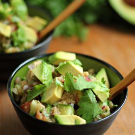 Avocado Amaranth Salad