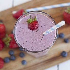 Strawberry Blueberry Smoothie