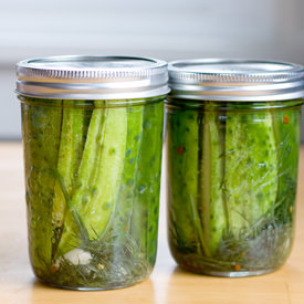 Easiest 48-Hour Fridge Pickles