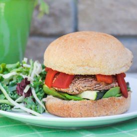 Easy Balsamic Portobello Burgers