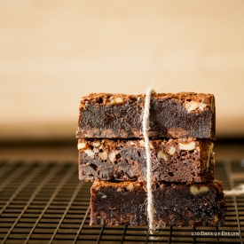 Homemade Chewy Chocolate Brownies