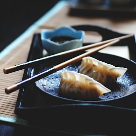 Homemade Tofu Gyoza