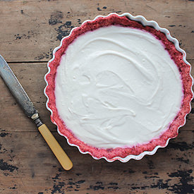 White Chocolate Pie & Beet Pastry