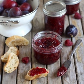 Raspberry Plum Jam