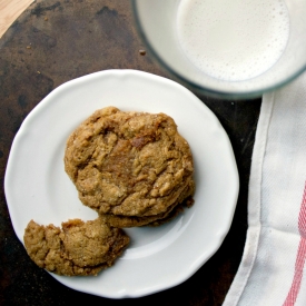 Pumpkin Pie Molasses Ginger Cookies