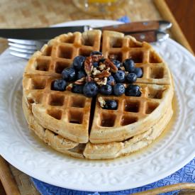 Cinnamon Ginger Waffles