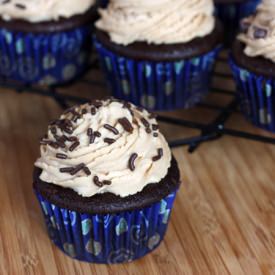 Funky Monkey Chocolate Cupcakes