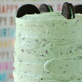 Mint Oreo Chocolate Cake