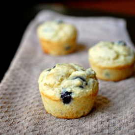 Blueberry Ricotta Muffins