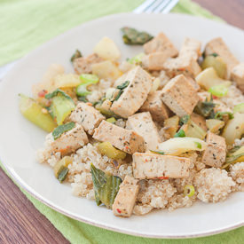 Tofu Bok Choy Stir-Fry