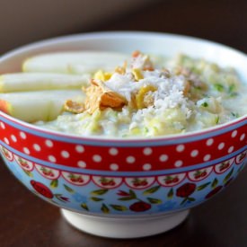 Zucchini Lemon Oatmeal