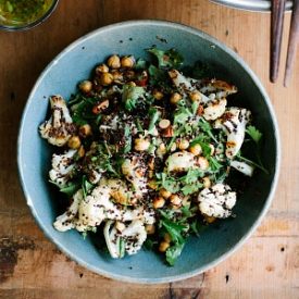 Roasted Cauliflower Salad