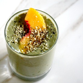 Peachy Green Smoothie