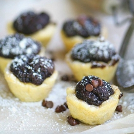 Mini Brownie Pies