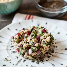 Pomegranate, Nut, and Herb Quinoa