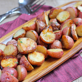 Honey Mustard Roasted Potatoes