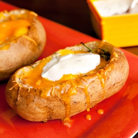 Egg ‘n’ Baked Potatoes