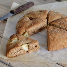 Oat Apple Scones