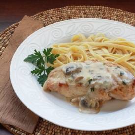 Chicken Scallopini with Mushrooms