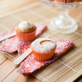 Peach Cupcakes