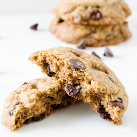 Buckwheat Chocolate Chip Cookies GF