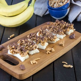 Peanut Butter ‘Crunch’ Banana Bites