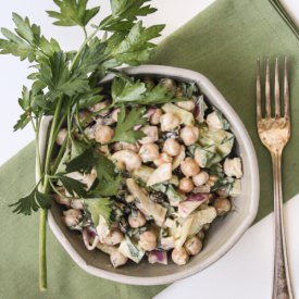 Curried Chickpea and Yogurt Salad