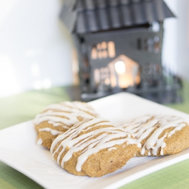 Iced Pumpkin Cookies