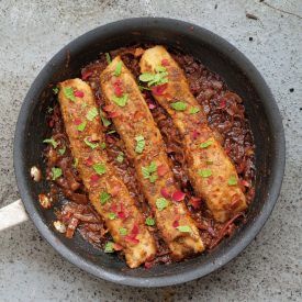 Ottolenghi’s Pan-Fried Paiche